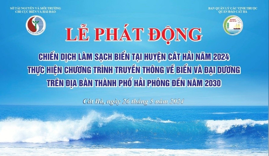 CHIẾN DỊCH LÀM SẠCH BIỂN TẠI HUYỆN CÁT HẢI NĂM 2024