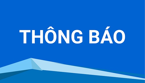 Thông báo số 12/BQLV
